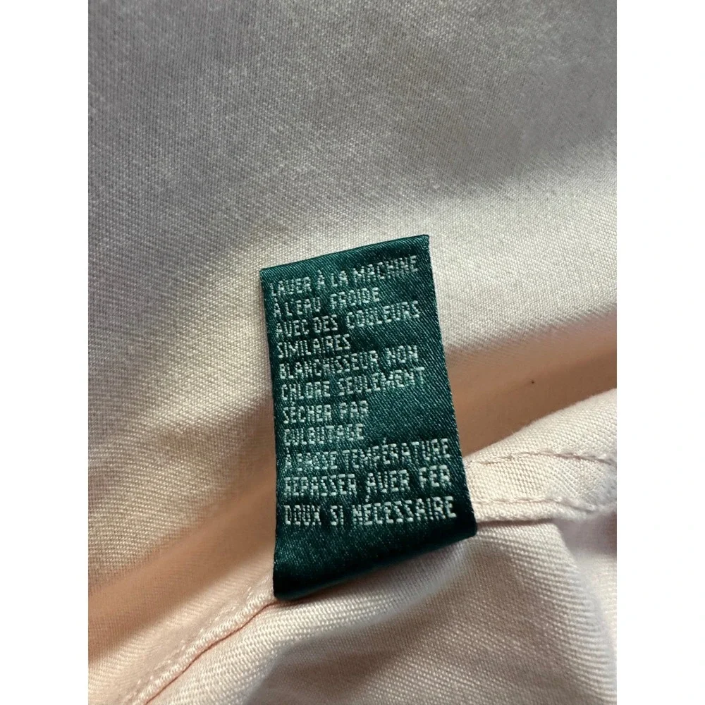 Lauren Jeans Co.‎ Light Pink jean denim  jacket 3x